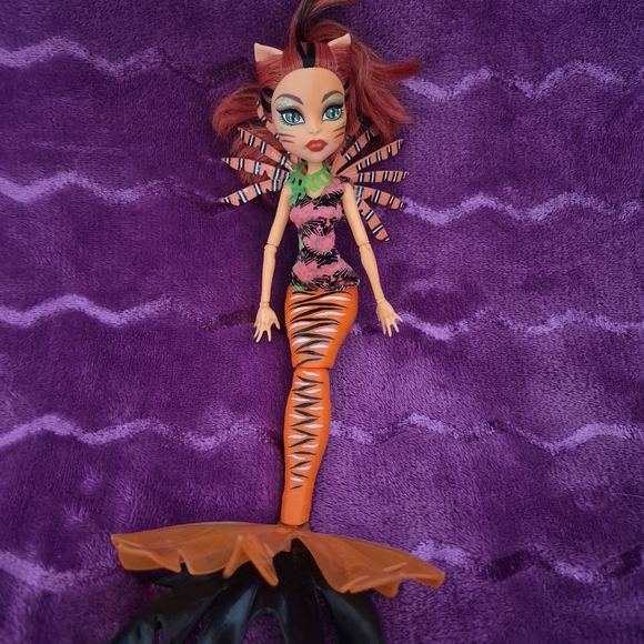 Monster High Doll Toralei Great Scarrier Reef - Picture 4 of 6